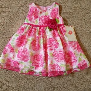 18M girls floral dress